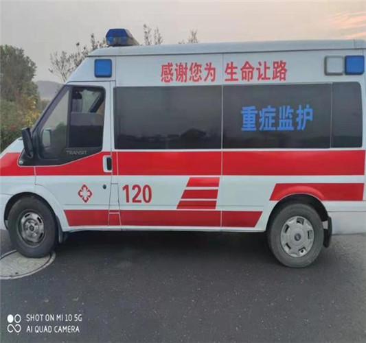 射洪救护车出租服务案例3